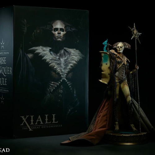Sideshow Court of the Dead Xiall the Great Ostemancer 1/4 Scale Statue like new