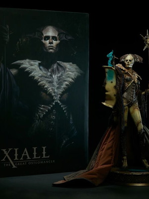 Sideshow Court of the Dead Xiall the Great Ostemancer 1/4 Scale Statue like new
