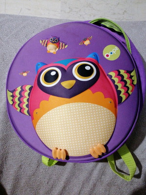 Παιδική τσάντα πλάτης Oops my starry backpack owl σαν καινούργιο με φωτάκια 3D