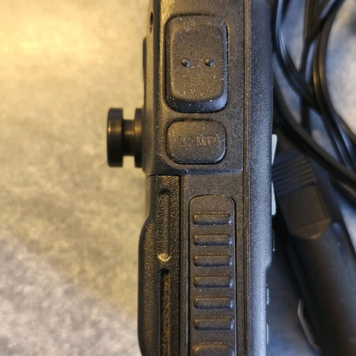 Standard Horizon HX460S portable radio used