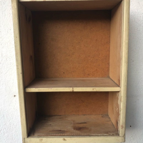 Wooden first aid box used