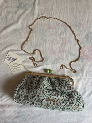 Τσάντα χειρός Bag to Bag μέντας καινούργια με καρτελάκια