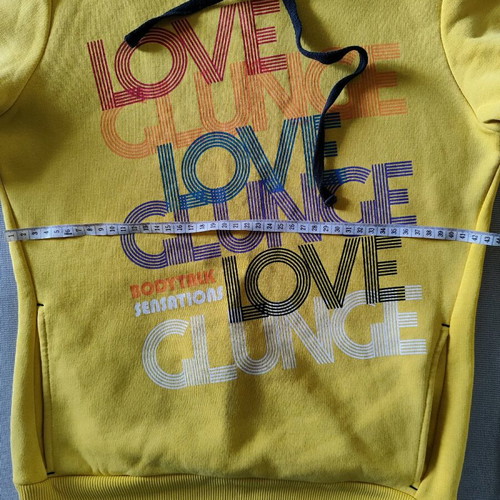 Bodytalk women's sweatshirt like new, yellow, size S
