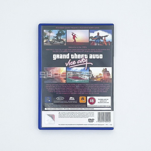 Grand Theft Auto Vice City PS2 game