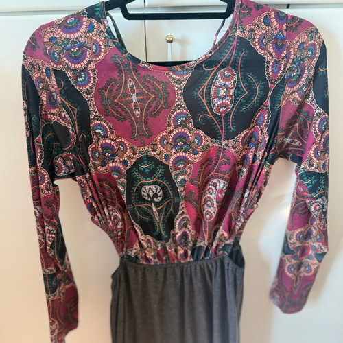 Nidodileda dress used, gray multicolor