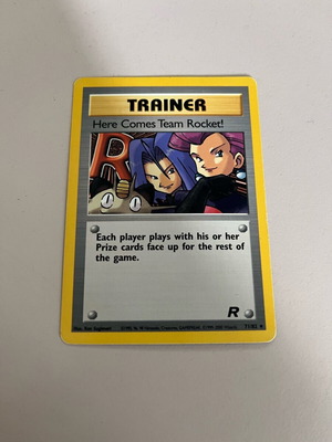 Pokemon Card Here Comes Team Rocket! 71/82 TR Normal like new