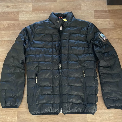 Parajumpers Mens Puffer Jacket used, size L, black