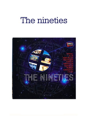 The Nineties Collection CD σαν καινούργιο, rock