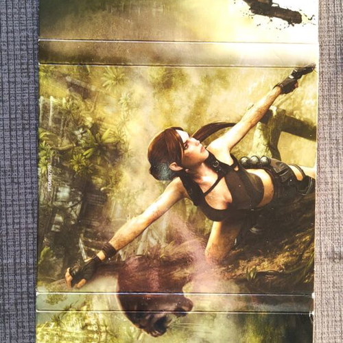 PS3 Tomb Raider Underworld Limited Edition Book like new