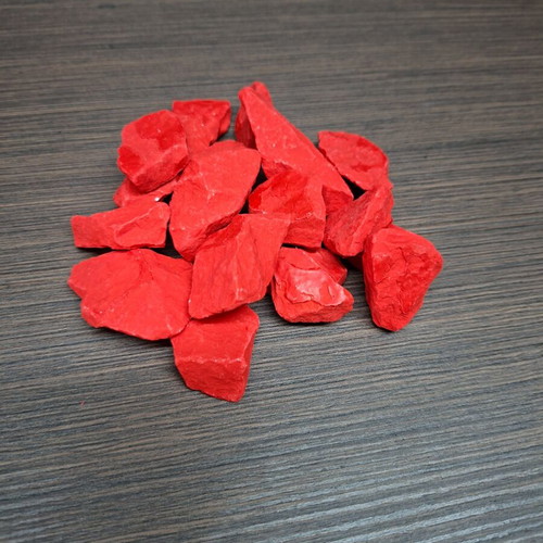 Decorative stones red color new