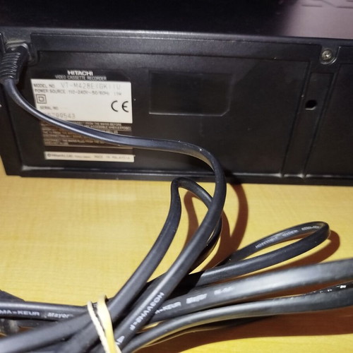 Hitachi VCR used for spare parts