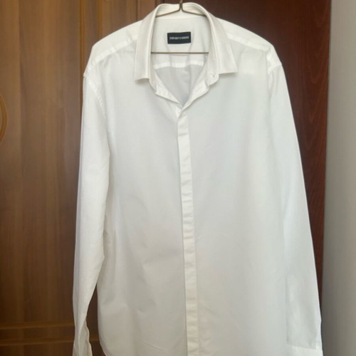Emporio Armani white shirt size 44 like new