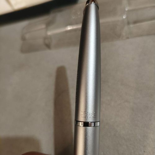 Cross ChevronTexaco Edition luxury pen, silver matte