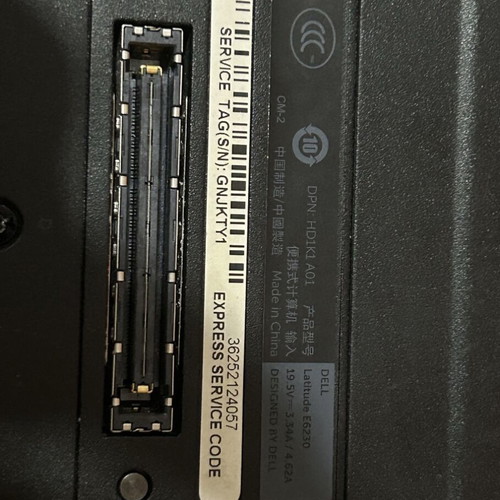 Dell Latitude E6230 laptop like new, 12GB RAM, 128GB SSD