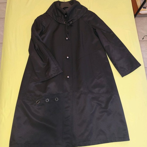 Paul Christophe trench coat like new, black, size L-XL