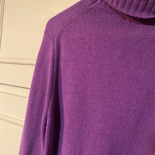 Purple women's turtleneck sweater Zara like new, size M-L