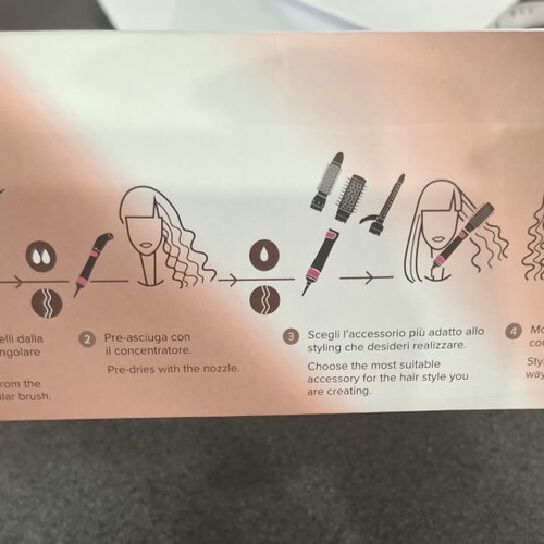 Bellissima Hair Brush 5 in 1 Dry & Style System like new