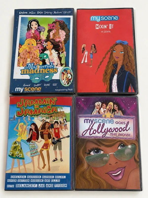 My Scene ολοκληρωμένη σπάνια συλλογή DVD, 3 ταινίες + σειρά 5 επεισοδίων