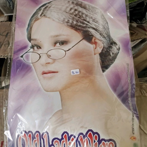 Old Lady Wig new carnival costume