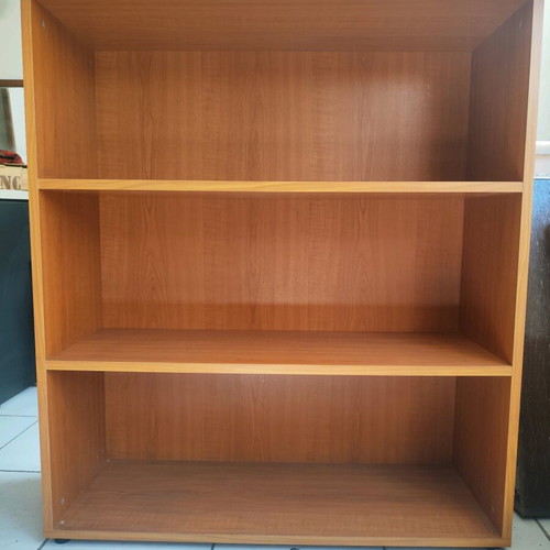 Sato bookcase like new with large space for books or clothes
