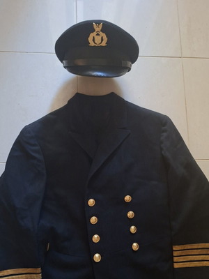 Woolen Hat Used Greek Junta 1974 Navy Uniform