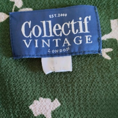 Collectif vintage London dress used, size 36, wrap style
