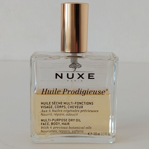 Nuxe Huile multi-purpose dry oil used, face body hair 100ml
