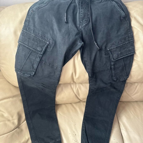 Men's cargo pants black x-feel like new, size M