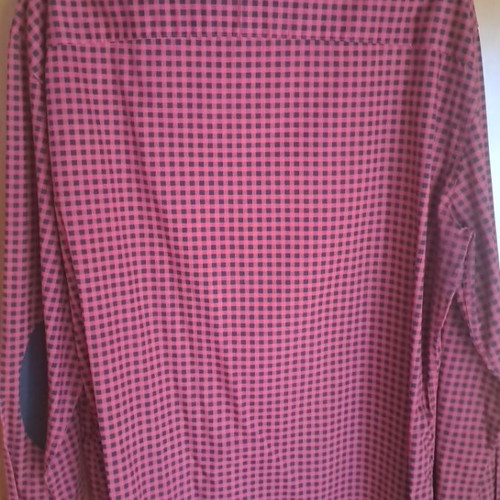 Calliope plaid shirt and slim fit cardigan set like new