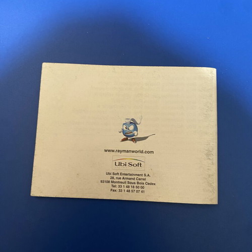 Rayman Game Boy Advance manual used
