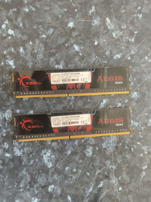 Ram G.Skill Aegis 16GB DDR4 (2x8GB) 3000MHz σαν καινούργιο