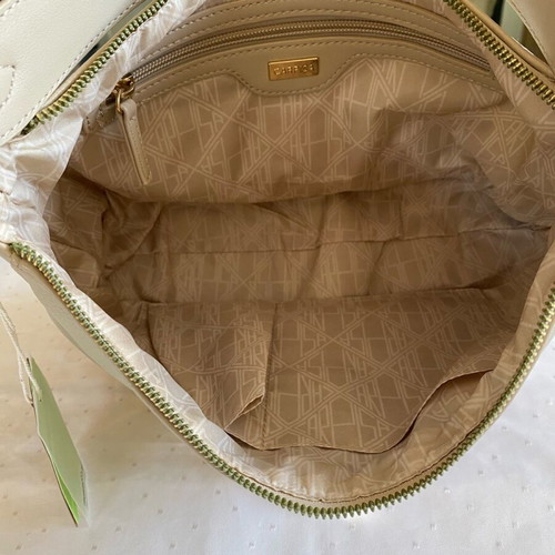 Carpisa Shoulder Bag New Beige Leatherette With Detachable Handle