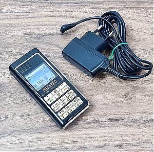 Alcatel OT-E252 Classic Κινητό Τηλέφωνο Λειτουργικό Μαύρο Κλασικό Vintage με Φορτιστή