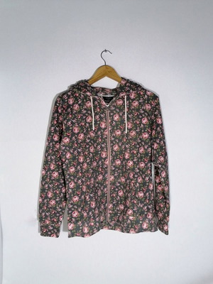 Esmara cardigan used, size M, multicolored with floral print
