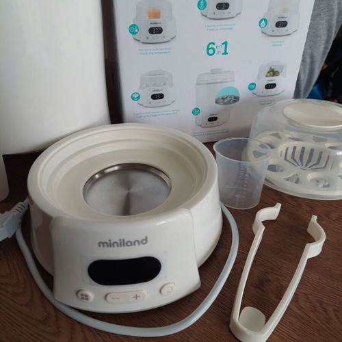 Miniland sterilizer like new, multifunctional