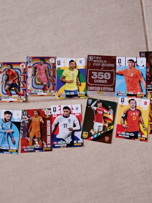 FIFA Panini World Cup 2026 and International Star 2024 cards like new
