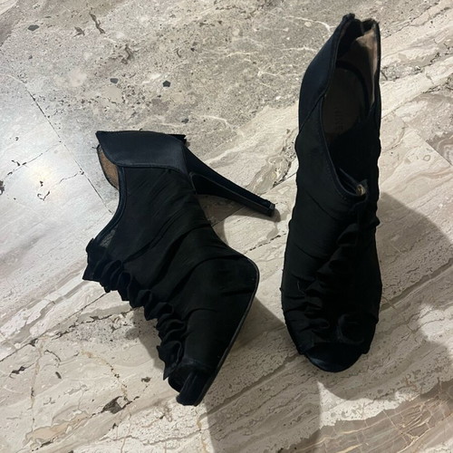 Nine West black ankle boots like new, size 39