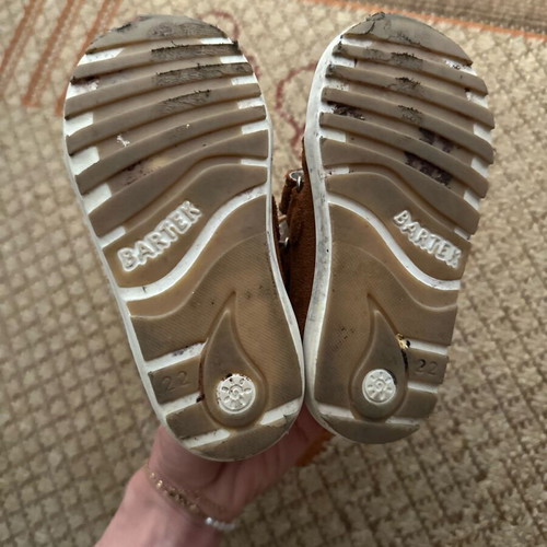 Bartek baby shoes size 22 used, Mini First Steps series
