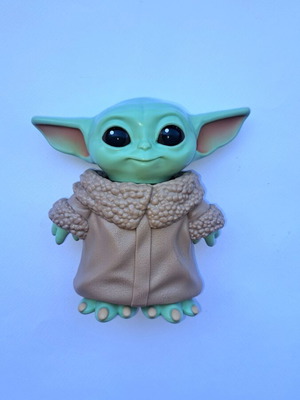Star Wars Grogu Hasbro figure like new, electronic sounds
