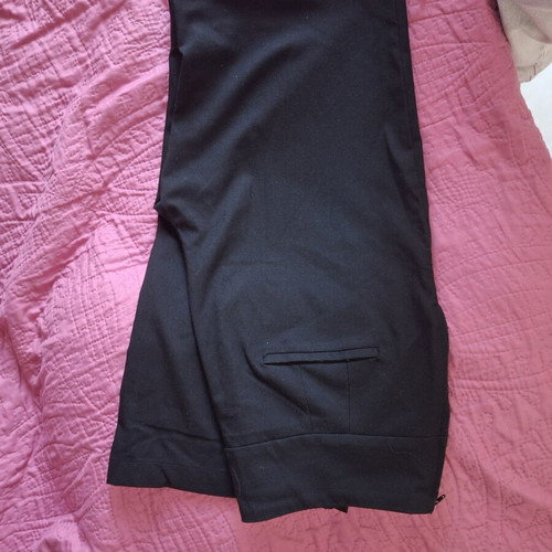 Black Flared Pants like new, size M 38 10, fabric quality