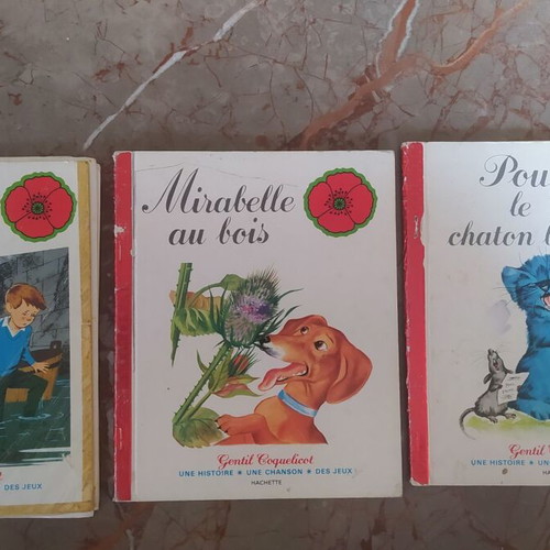 French children's books used, pack
