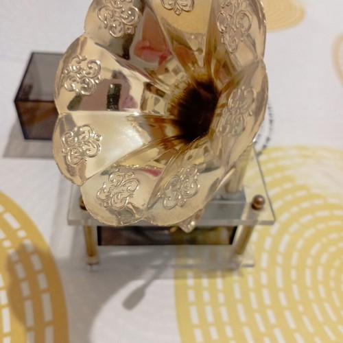 Vintage decorative music box jewelry holder with gramophone