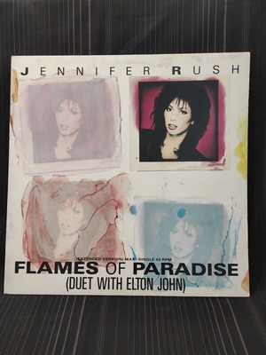 Jennifer Rush feat Elton John Flames of Paradise μεταχειρισμένο