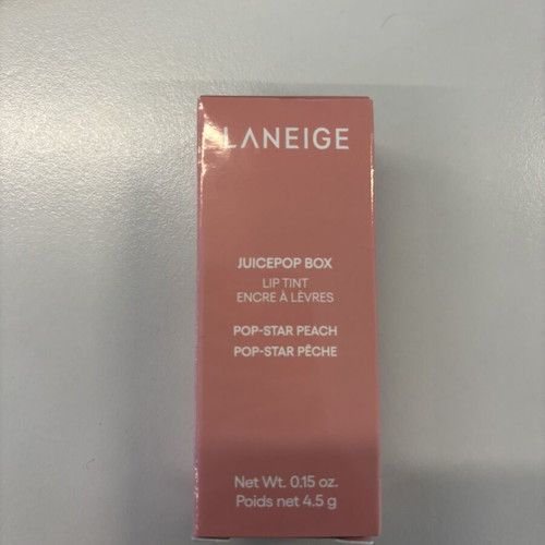 Laneige Juicepop Box Lip Tint Pop Star Peach new