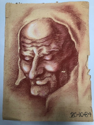 Original Handpainted Signed Painting 24x34 cm used from 1984