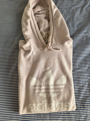 Adidas φούτερ μεταχειρισμένο ροζ απαλό XS