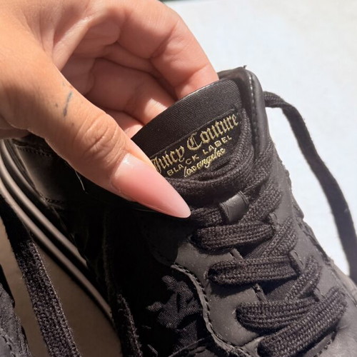 Juicy Couture Original Sneakers black platform size 39.5 like new