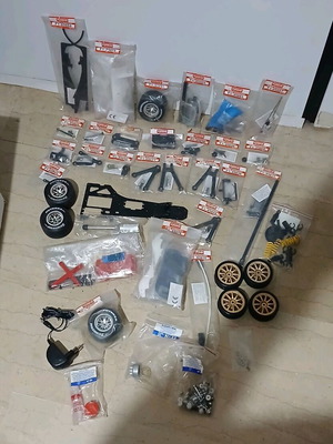 Ανταλλακτικά για βενζινοκίνητα σαν καινούργια, πακέτο όλα μαζί