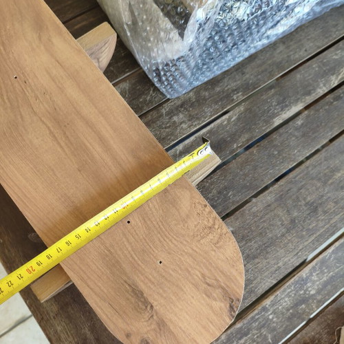 Wooden wall shelf, new