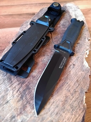 Gerber Strongarm Μαχαίρι Επιβίωσης με Θήκη Μαύρο